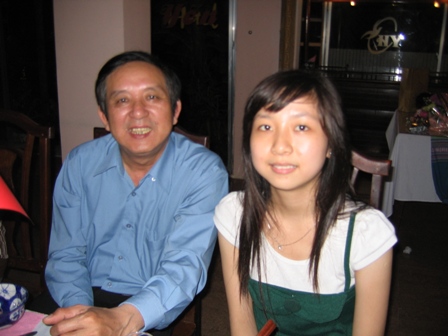 Deir. Nam and daughter Hai Yen